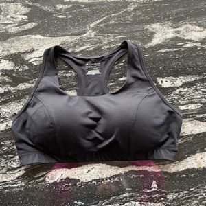 Black TEK Gear, Light Support, Sports Bra Size 2X.